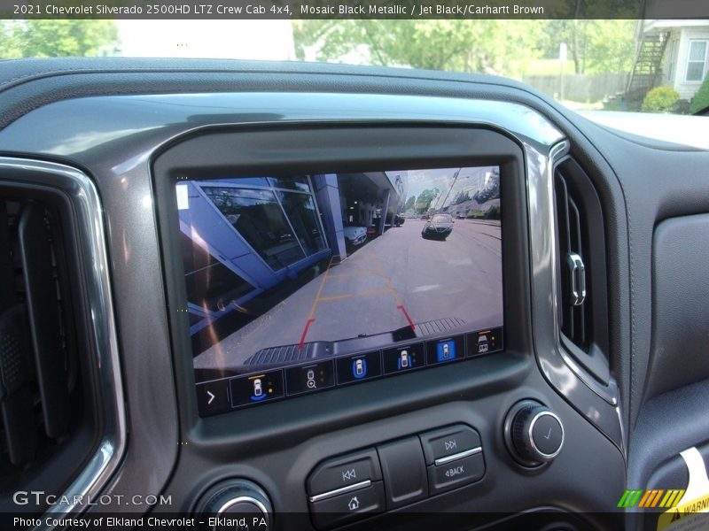 Mosaic Black Metallic / Jet Black/Carhartt Brown 2021 Chevrolet Silverado 2500HD LTZ Crew Cab 4x4