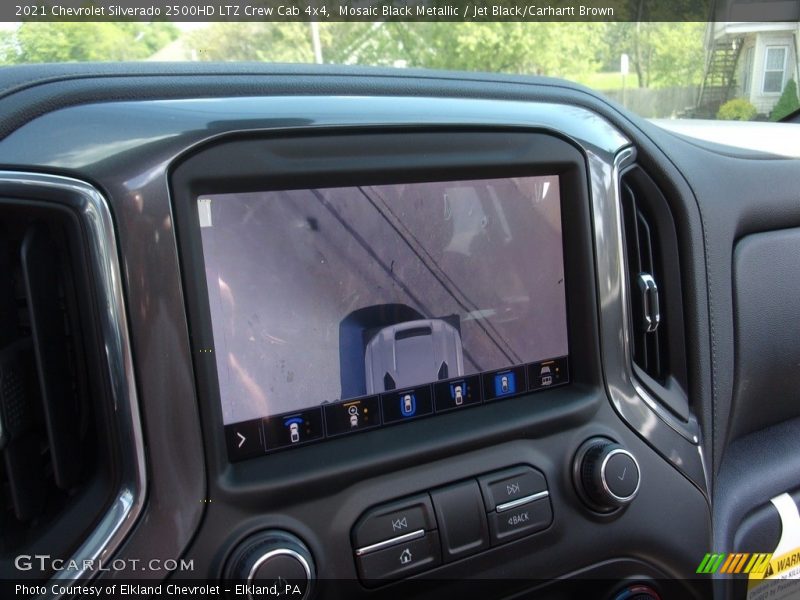Mosaic Black Metallic / Jet Black/Carhartt Brown 2021 Chevrolet Silverado 2500HD LTZ Crew Cab 4x4