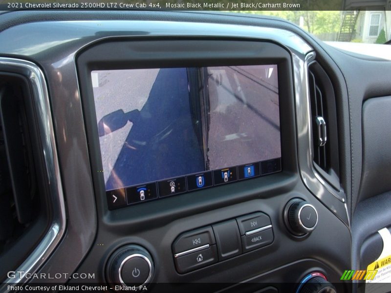 Mosaic Black Metallic / Jet Black/Carhartt Brown 2021 Chevrolet Silverado 2500HD LTZ Crew Cab 4x4
