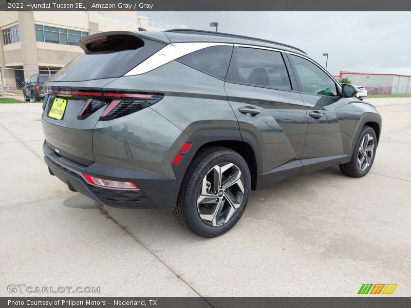 Amazon Gray / Gray 2022 Hyundai Tucson SEL