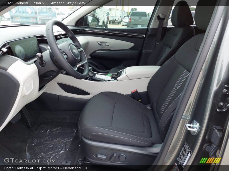  2022 Tucson SEL Gray Interior