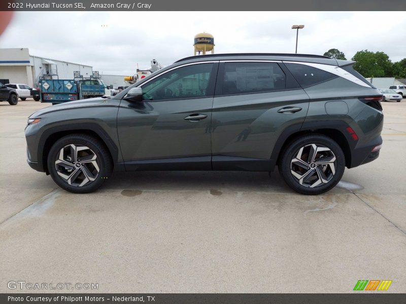 Amazon Gray / Gray 2022 Hyundai Tucson SEL