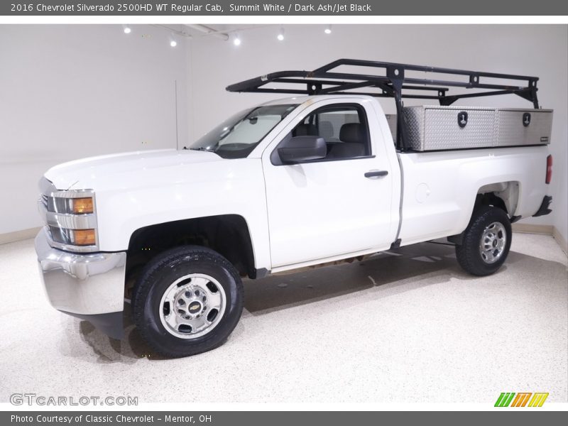 Summit White / Dark Ash/Jet Black 2016 Chevrolet Silverado 2500HD WT Regular Cab