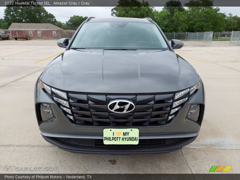 Amazon Gray / Gray 2022 Hyundai Tucson SEL