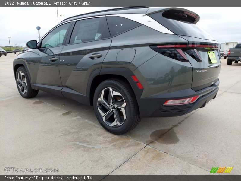 Amazon Gray / Gray 2022 Hyundai Tucson SEL