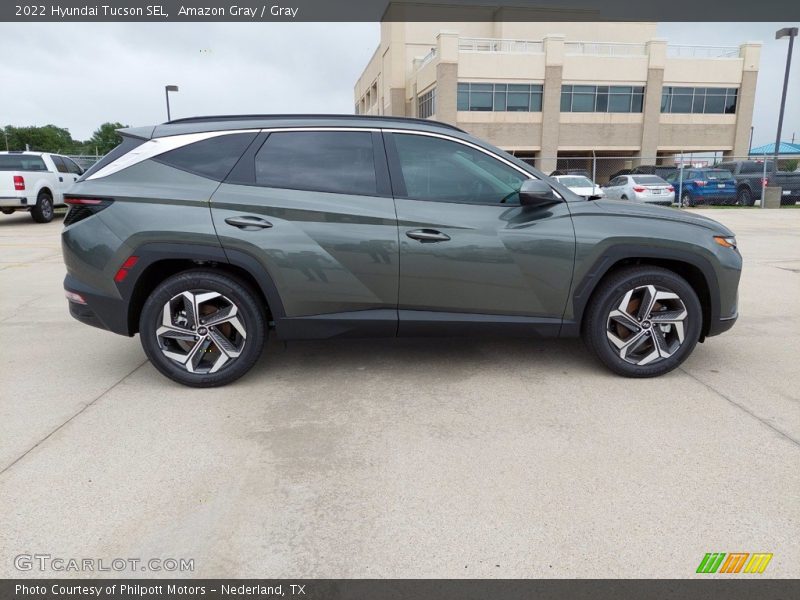Amazon Gray / Gray 2022 Hyundai Tucson SEL