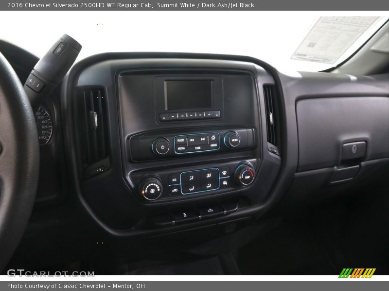 Controls of 2016 Silverado 2500HD WT Regular Cab