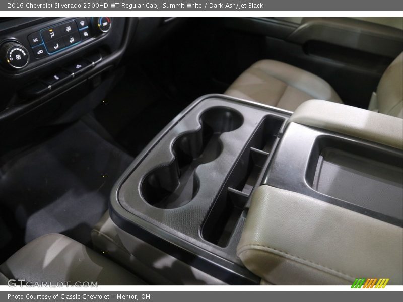 Summit White / Dark Ash/Jet Black 2016 Chevrolet Silverado 2500HD WT Regular Cab