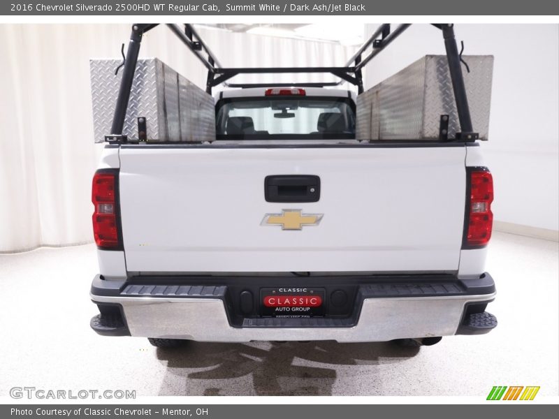 Summit White / Dark Ash/Jet Black 2016 Chevrolet Silverado 2500HD WT Regular Cab