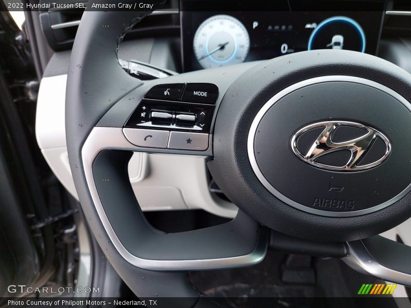 Amazon Gray / Gray 2022 Hyundai Tucson SEL