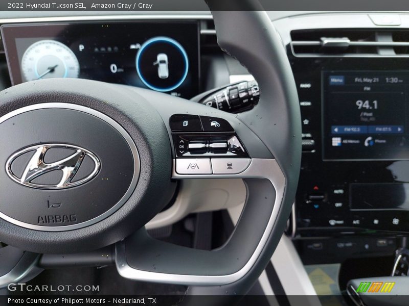 Amazon Gray / Gray 2022 Hyundai Tucson SEL
