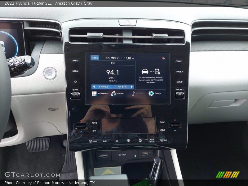 Amazon Gray / Gray 2022 Hyundai Tucson SEL