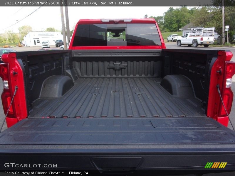 Red Hot / Jet Black 2021 Chevrolet Silverado 2500HD LTZ Crew Cab 4x4