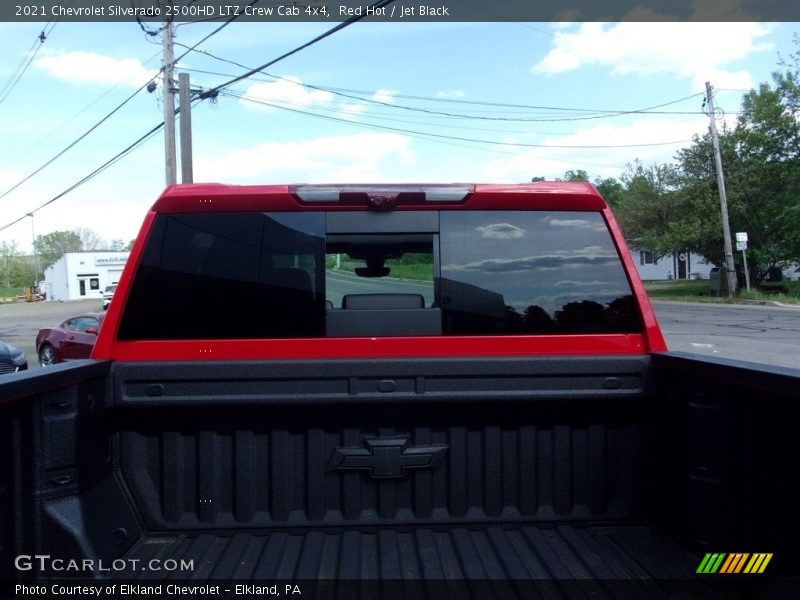Red Hot / Jet Black 2021 Chevrolet Silverado 2500HD LTZ Crew Cab 4x4