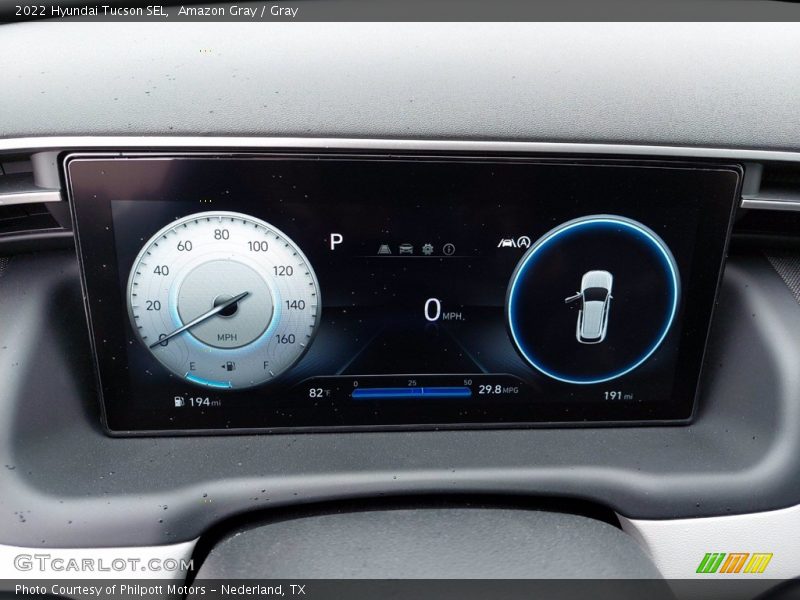Amazon Gray / Gray 2022 Hyundai Tucson SEL