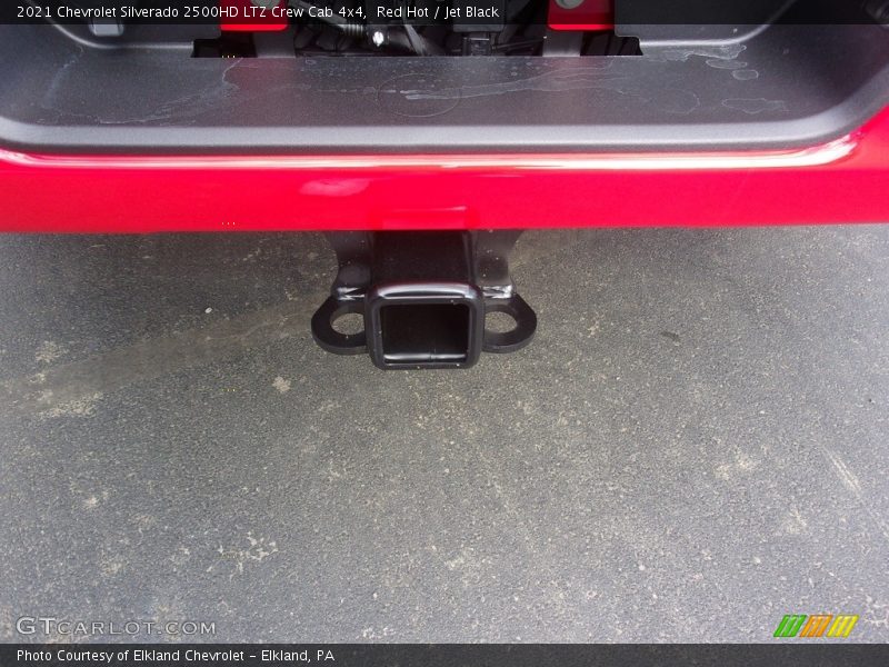 Red Hot / Jet Black 2021 Chevrolet Silverado 2500HD LTZ Crew Cab 4x4
