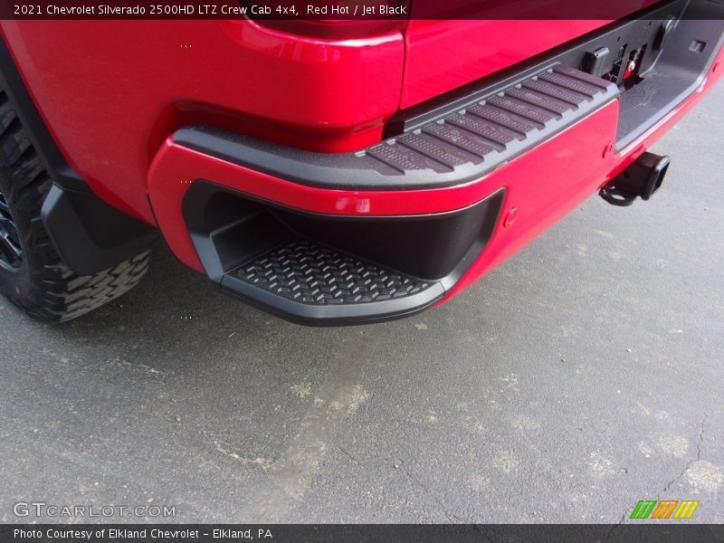 Red Hot / Jet Black 2021 Chevrolet Silverado 2500HD LTZ Crew Cab 4x4
