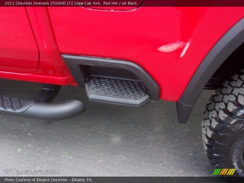Red Hot / Jet Black 2021 Chevrolet Silverado 2500HD LTZ Crew Cab 4x4