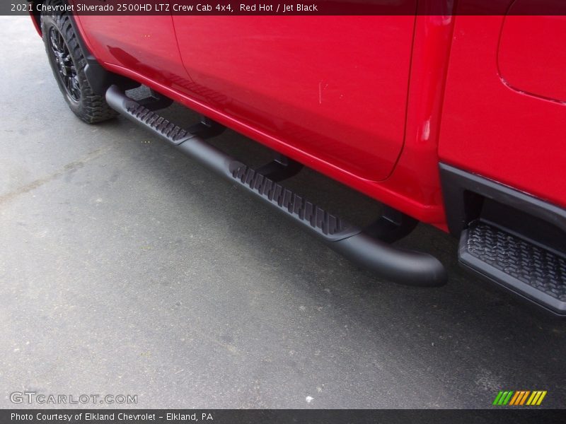 Red Hot / Jet Black 2021 Chevrolet Silverado 2500HD LTZ Crew Cab 4x4