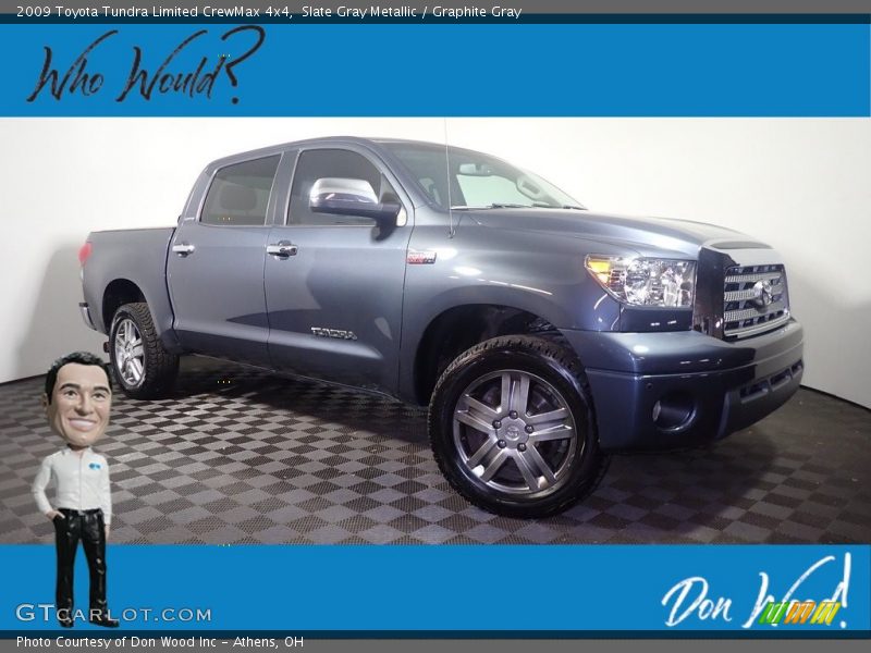 Slate Gray Metallic / Graphite Gray 2009 Toyota Tundra Limited CrewMax 4x4