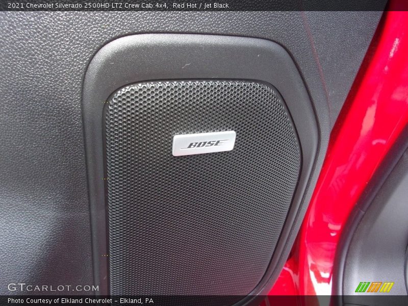 Red Hot / Jet Black 2021 Chevrolet Silverado 2500HD LTZ Crew Cab 4x4