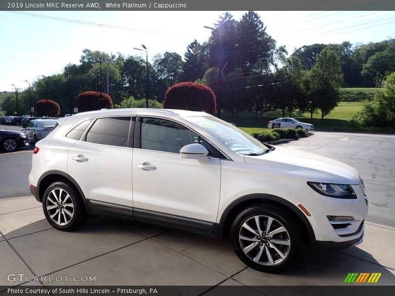 White Platinum / Cappuccino 2019 Lincoln MKC Reserve AWD