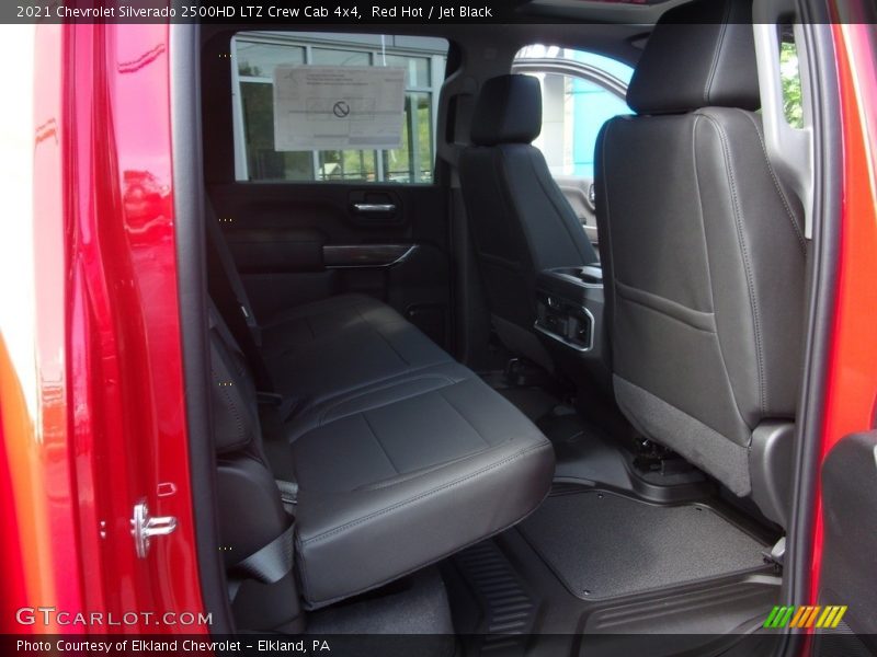 Red Hot / Jet Black 2021 Chevrolet Silverado 2500HD LTZ Crew Cab 4x4