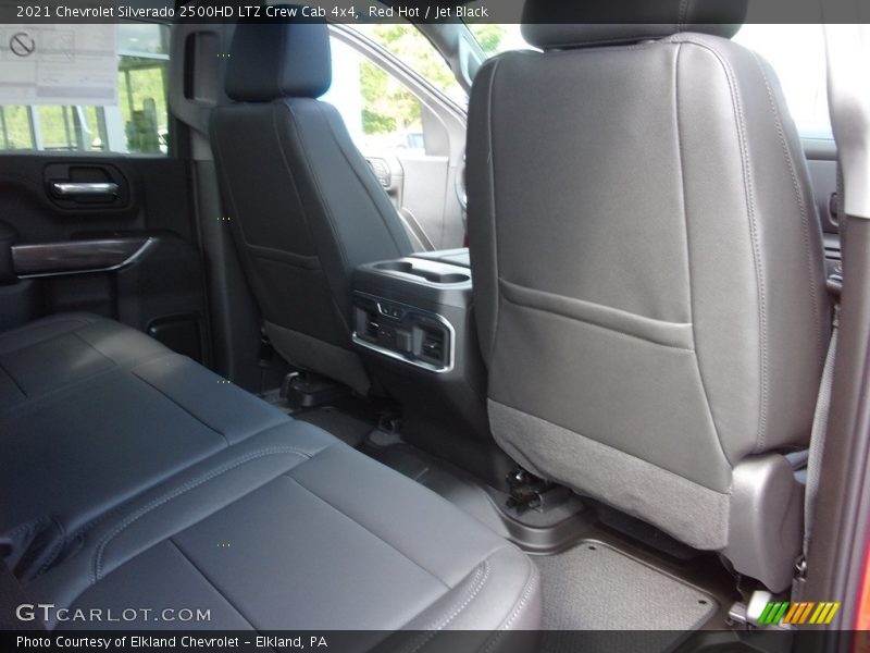 Red Hot / Jet Black 2021 Chevrolet Silverado 2500HD LTZ Crew Cab 4x4