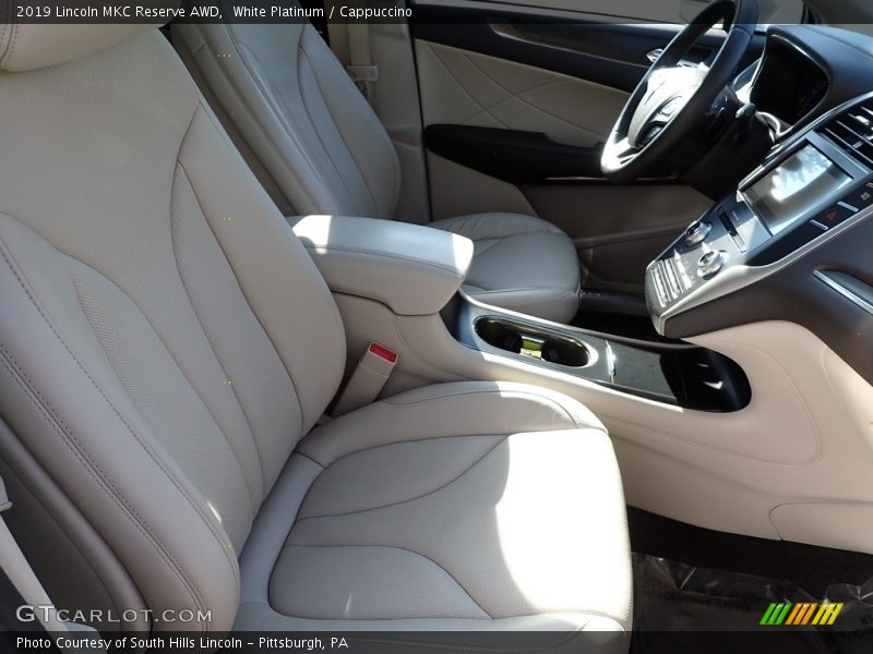 White Platinum / Cappuccino 2019 Lincoln MKC Reserve AWD