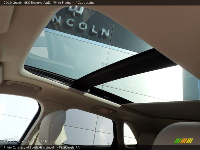 White Platinum / Cappuccino 2019 Lincoln MKC Reserve AWD