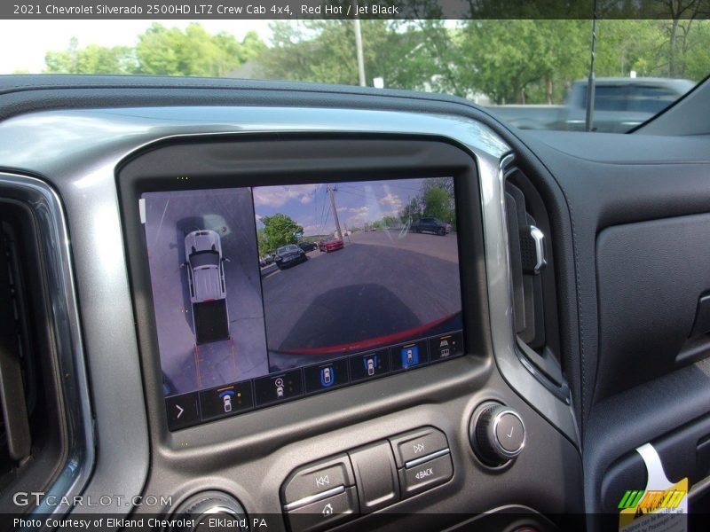 Red Hot / Jet Black 2021 Chevrolet Silverado 2500HD LTZ Crew Cab 4x4