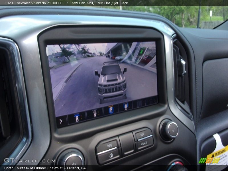 Red Hot / Jet Black 2021 Chevrolet Silverado 2500HD LTZ Crew Cab 4x4