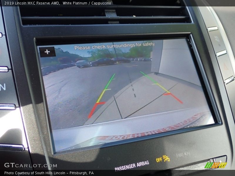White Platinum / Cappuccino 2019 Lincoln MKC Reserve AWD