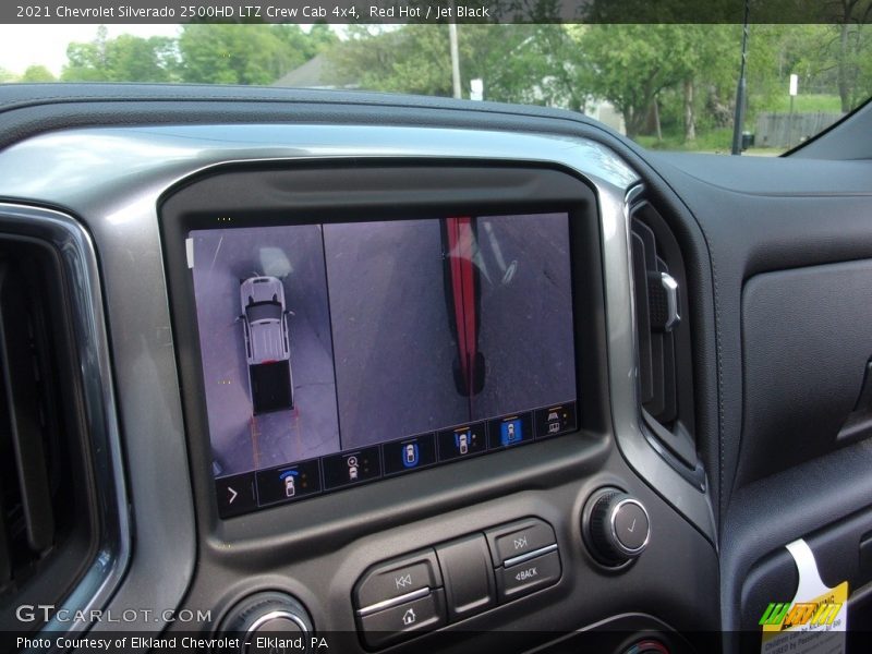 Red Hot / Jet Black 2021 Chevrolet Silverado 2500HD LTZ Crew Cab 4x4