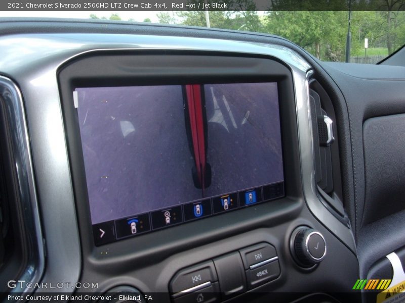 Red Hot / Jet Black 2021 Chevrolet Silverado 2500HD LTZ Crew Cab 4x4