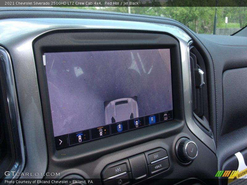 Red Hot / Jet Black 2021 Chevrolet Silverado 2500HD LTZ Crew Cab 4x4