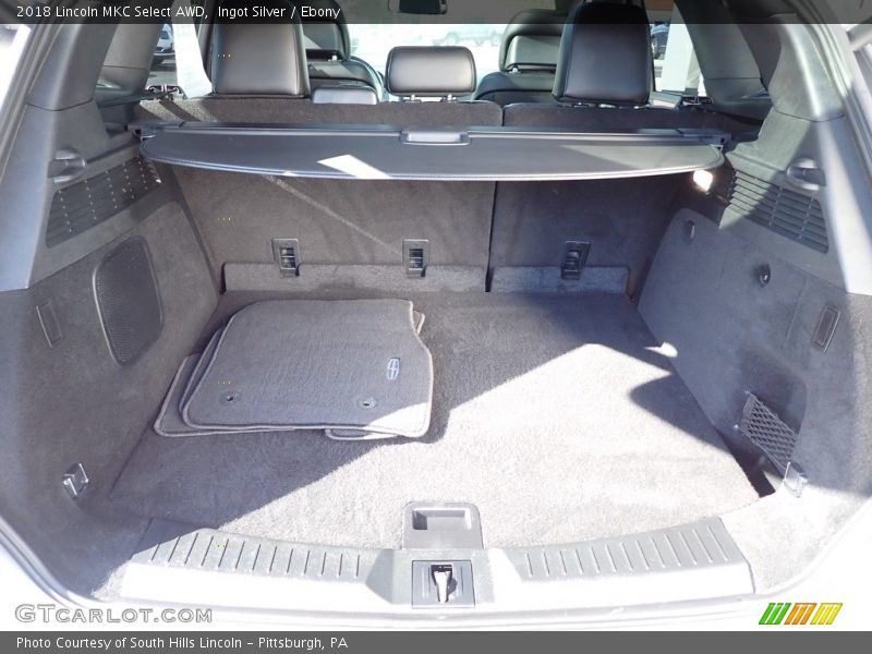 Ingot Silver / Ebony 2018 Lincoln MKC Select AWD