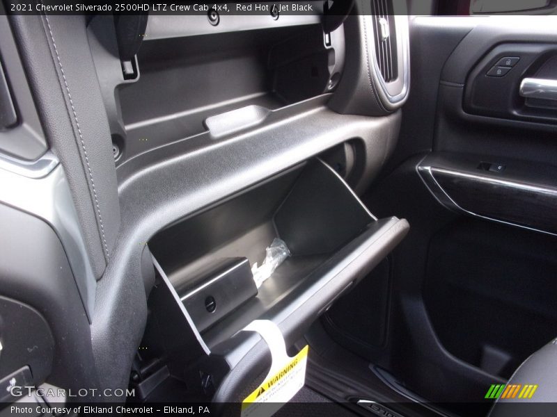 Red Hot / Jet Black 2021 Chevrolet Silverado 2500HD LTZ Crew Cab 4x4