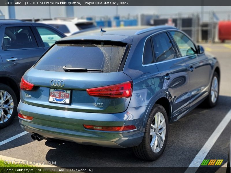 Utopia Blue Metallic / Black 2018 Audi Q3 2.0 TFSI Premium Plus quattro
