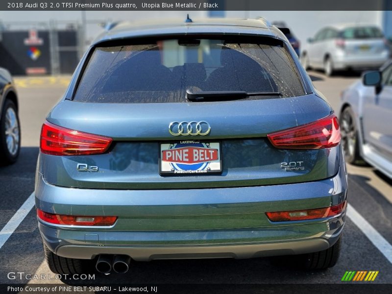 Utopia Blue Metallic / Black 2018 Audi Q3 2.0 TFSI Premium Plus quattro