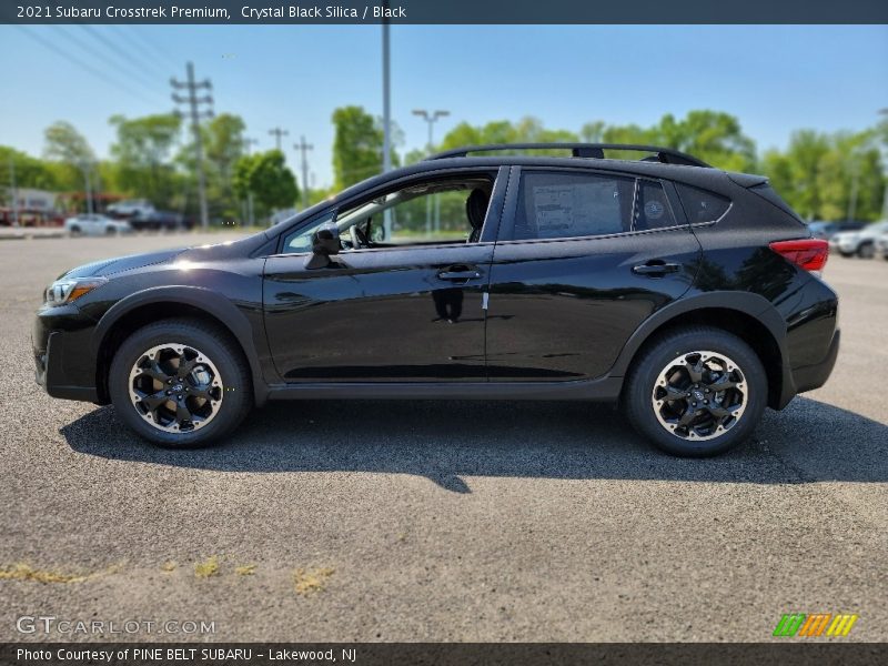 Crystal Black Silica / Black 2021 Subaru Crosstrek Premium