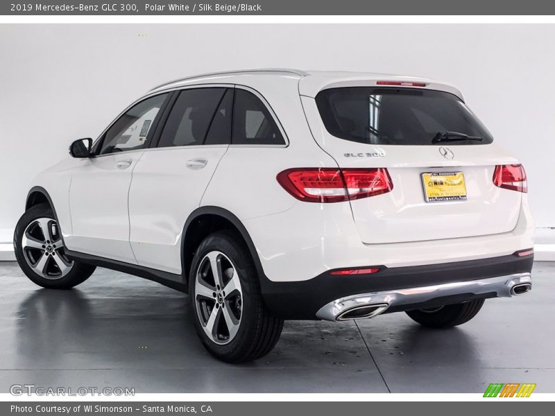 Polar White / Silk Beige/Black 2019 Mercedes-Benz GLC 300