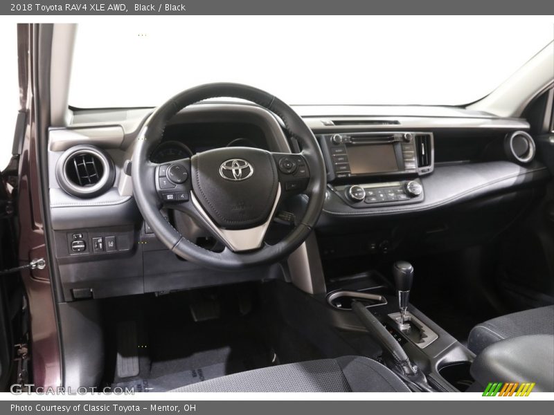 Black / Black 2018 Toyota RAV4 XLE AWD