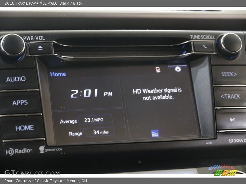 Black / Black 2018 Toyota RAV4 XLE AWD