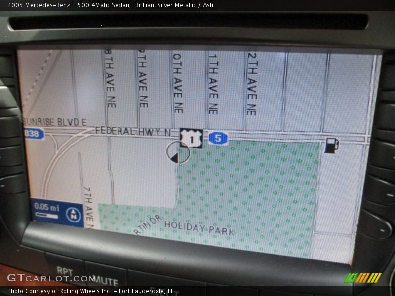 Brilliant Silver Metallic / Ash 2005 Mercedes-Benz E 500 4Matic Sedan