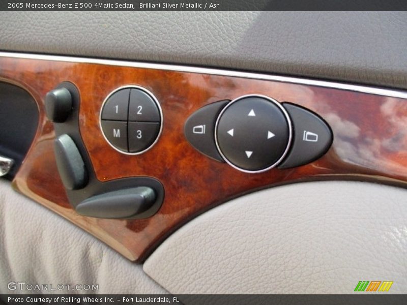 Brilliant Silver Metallic / Ash 2005 Mercedes-Benz E 500 4Matic Sedan