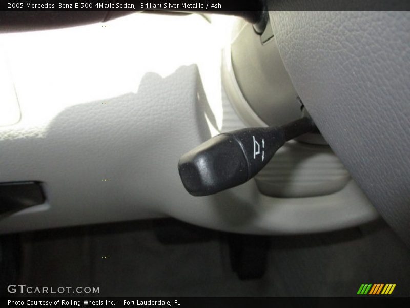 Brilliant Silver Metallic / Ash 2005 Mercedes-Benz E 500 4Matic Sedan