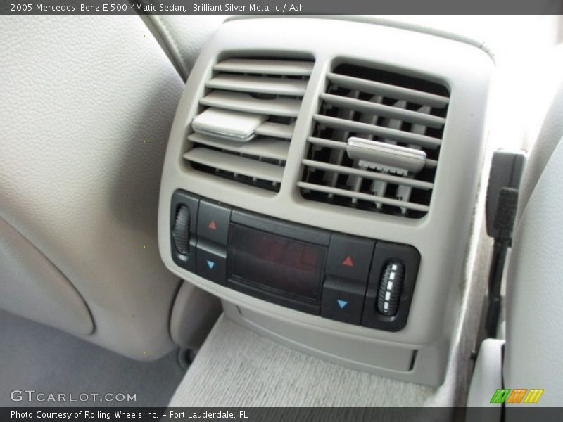 Brilliant Silver Metallic / Ash 2005 Mercedes-Benz E 500 4Matic Sedan