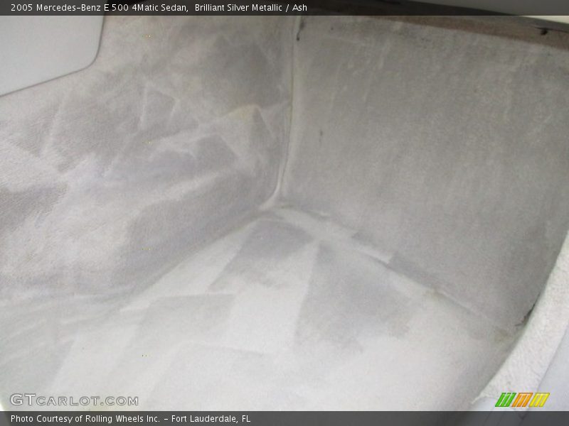 Brilliant Silver Metallic / Ash 2005 Mercedes-Benz E 500 4Matic Sedan