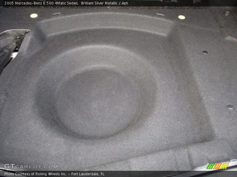 Brilliant Silver Metallic / Ash 2005 Mercedes-Benz E 500 4Matic Sedan